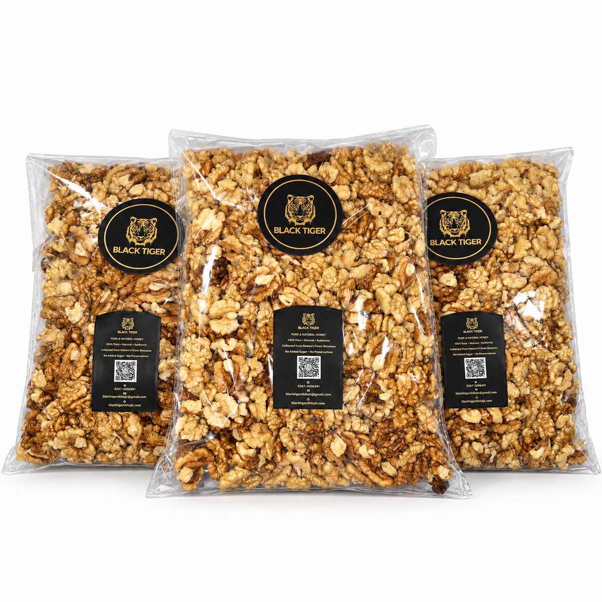 Premium Diamer Gilgit-Baltistan Walnut Kernels | Black Tiger